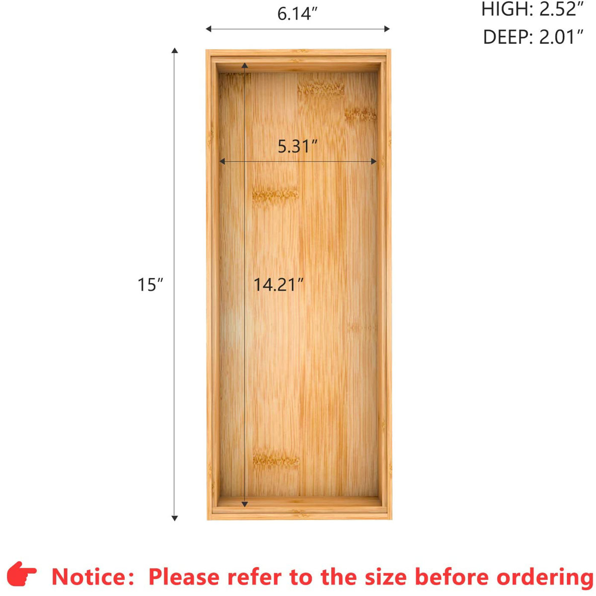 Airicka 16.97'' H x 13.89'' W x 2.99'' D Organizer Set